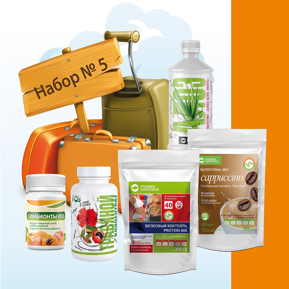 Молекулярное питание РОЗ